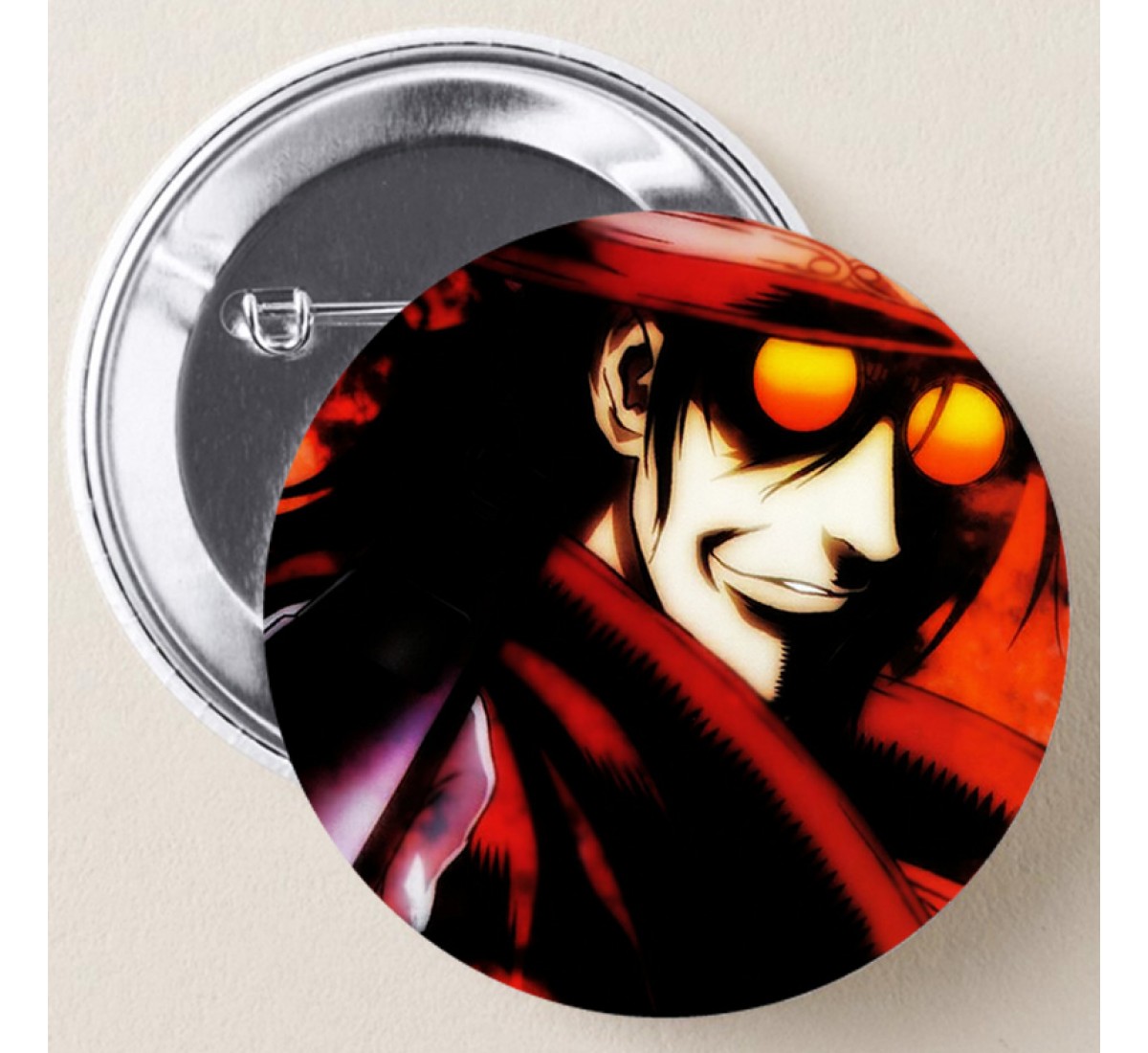 Значок Алукард. Аниме Hellsing №30 55960 купить в аниме магазине |  Animehappy.ru