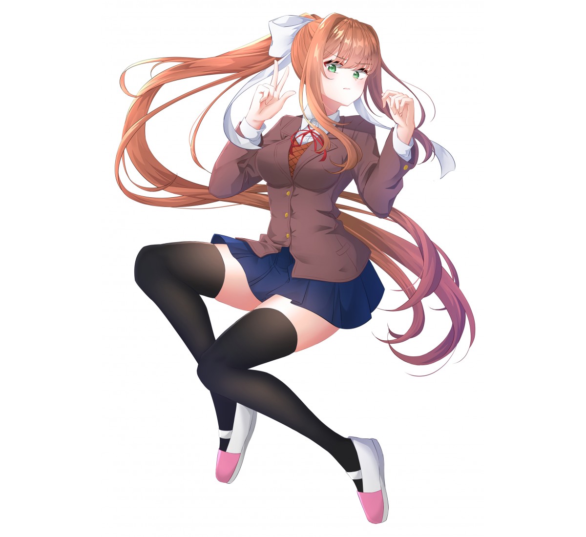 Плакат Doki Doki Literature Club! №37 76763 купить в аниме магазине |  Animehappy.ru