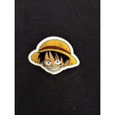 Деревянный значок Луффи. Аниме One Piece