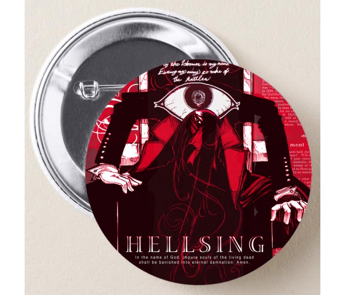 Значок по Аниме Hellsing №5 