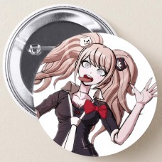 Значок Джунко. Аниме Danganronpa №42