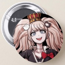 Значок Джунко. Аниме Danganronpa №45