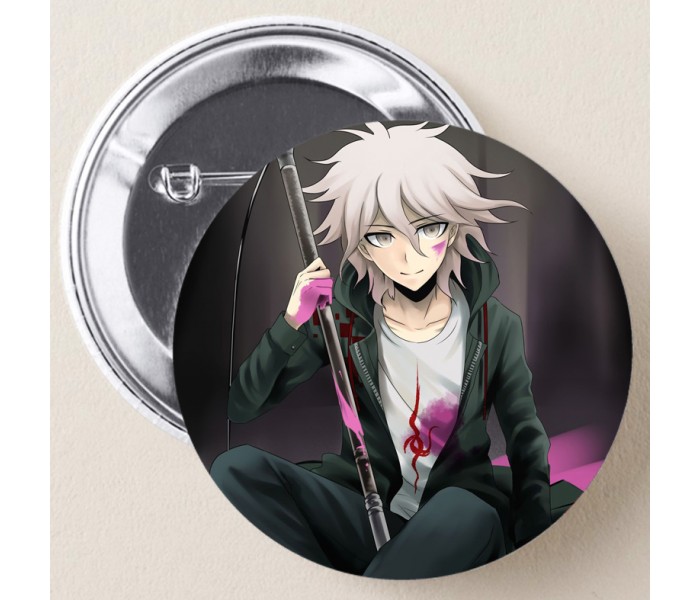 Значок Нагито. Аниме Danganronpa №44 34134