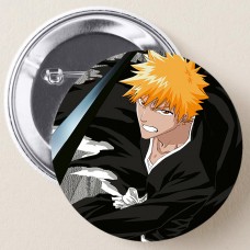 Значок Ичиго Куросаки. Аниме Bleach №4