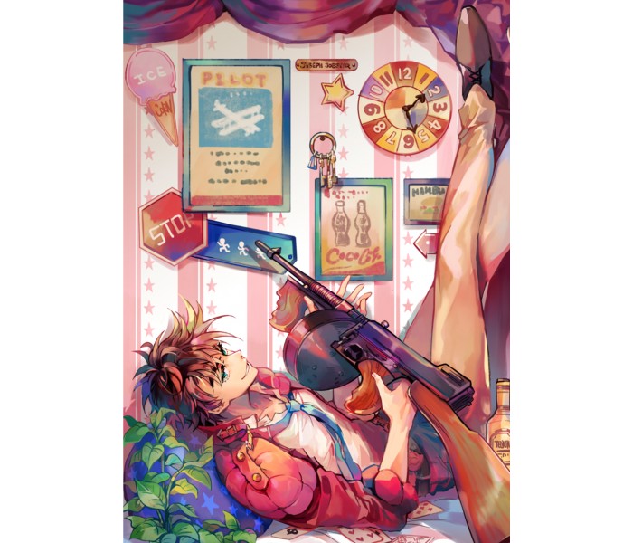 Плакат по Аниме Невероятные приключения ДжоДжо №52 36452
