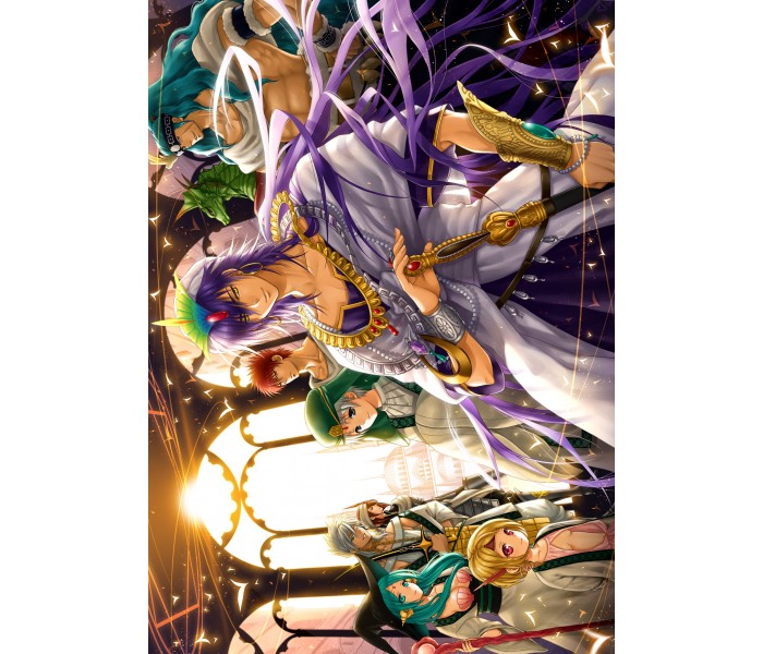Плакат по аниме Маги: Лабиринт магии №3 