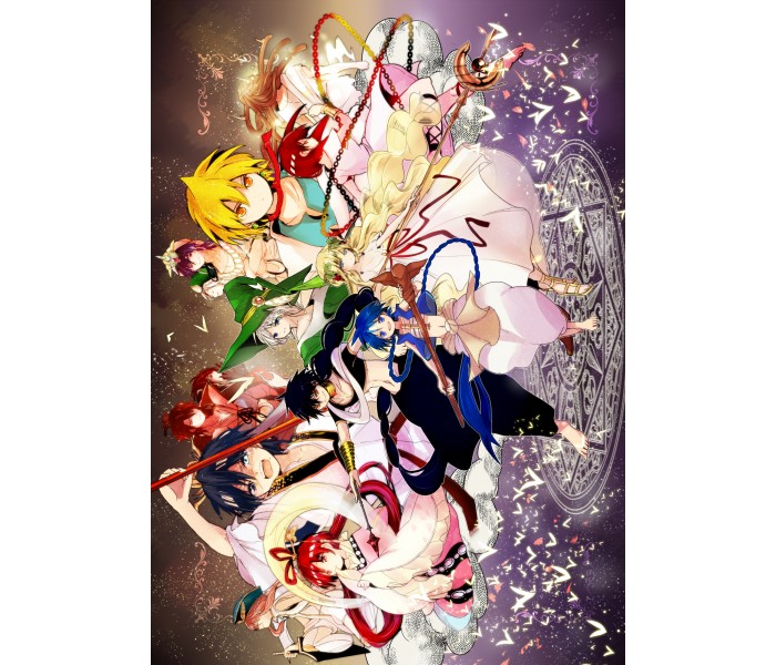 Плакат по аниме Маги: Лабиринт магии №13 
