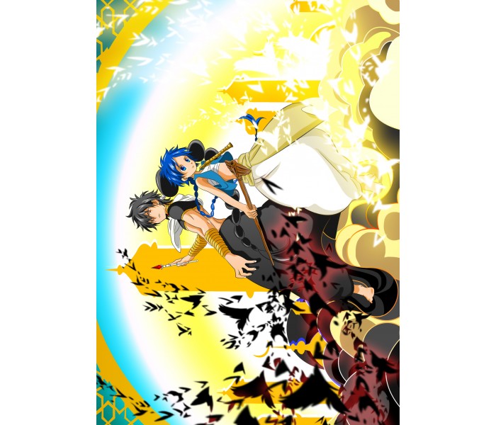 Плакат по аниме Маги: Лабиринт магии №37 