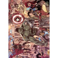 Плакат. Вселенная Marvel №2