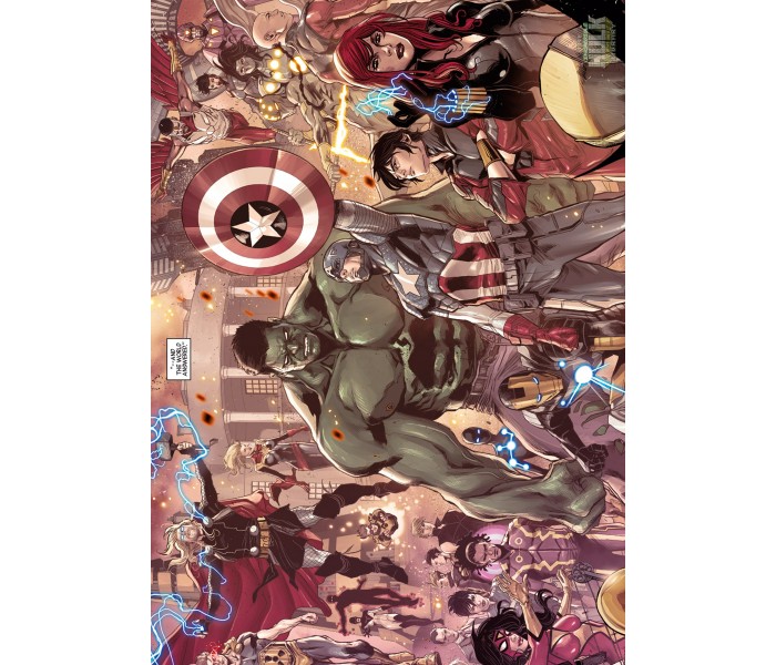 Плакат. Вселенная Marvel №2 