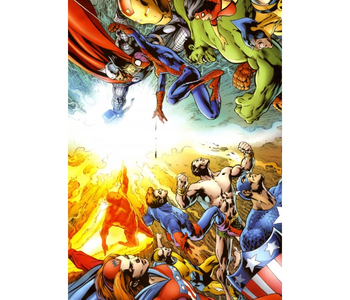 Плакат. Вселенная Marvel №10 