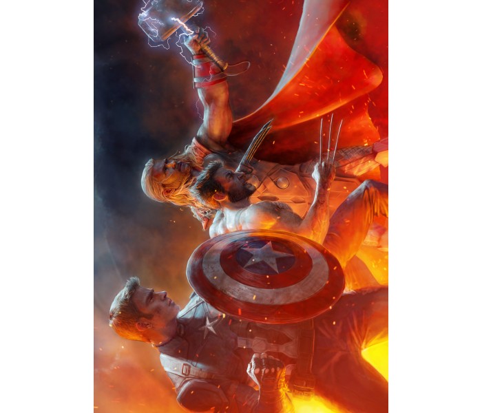 Плакат. Вселенная Marvel №19 