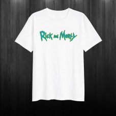 Белая футболка по мультсериалу Рик и Морти №4