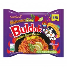 Лапша Buldak Hot Chicken Flavor Ramen Habanero Lime