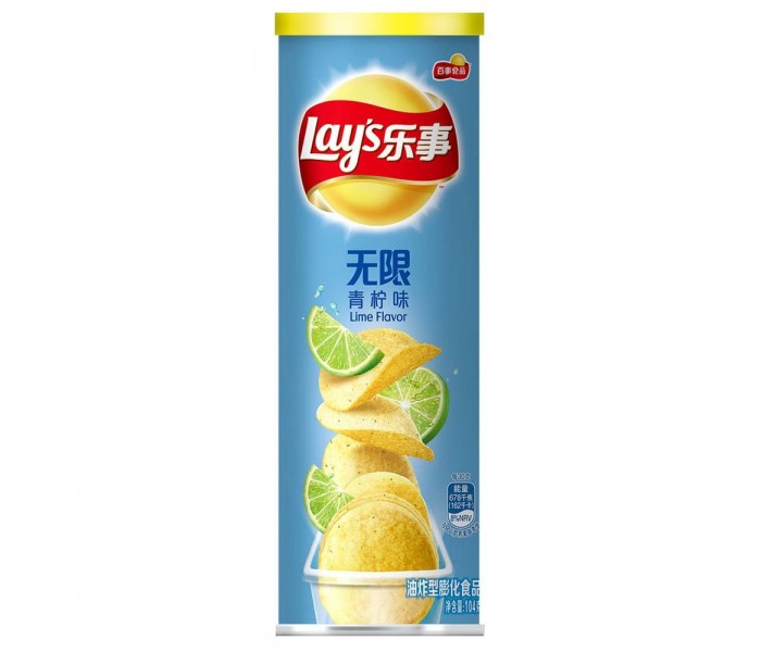 Картофельные чипсы Lay's Stax со вкусом лайма