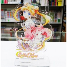 2D фигурка Усаги и Чибиуса. Аниме Sailor moon