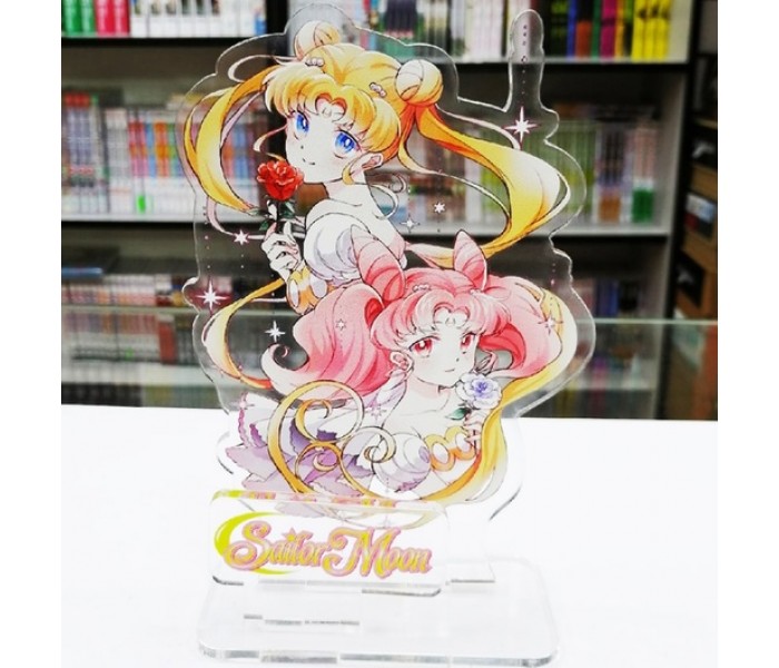 2D фигурка Усаги и Чибиуса. Аниме Sailor moon 21071313