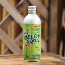 Напиток Sangaria Hajikete Melon безалкогольный газированный Дыня