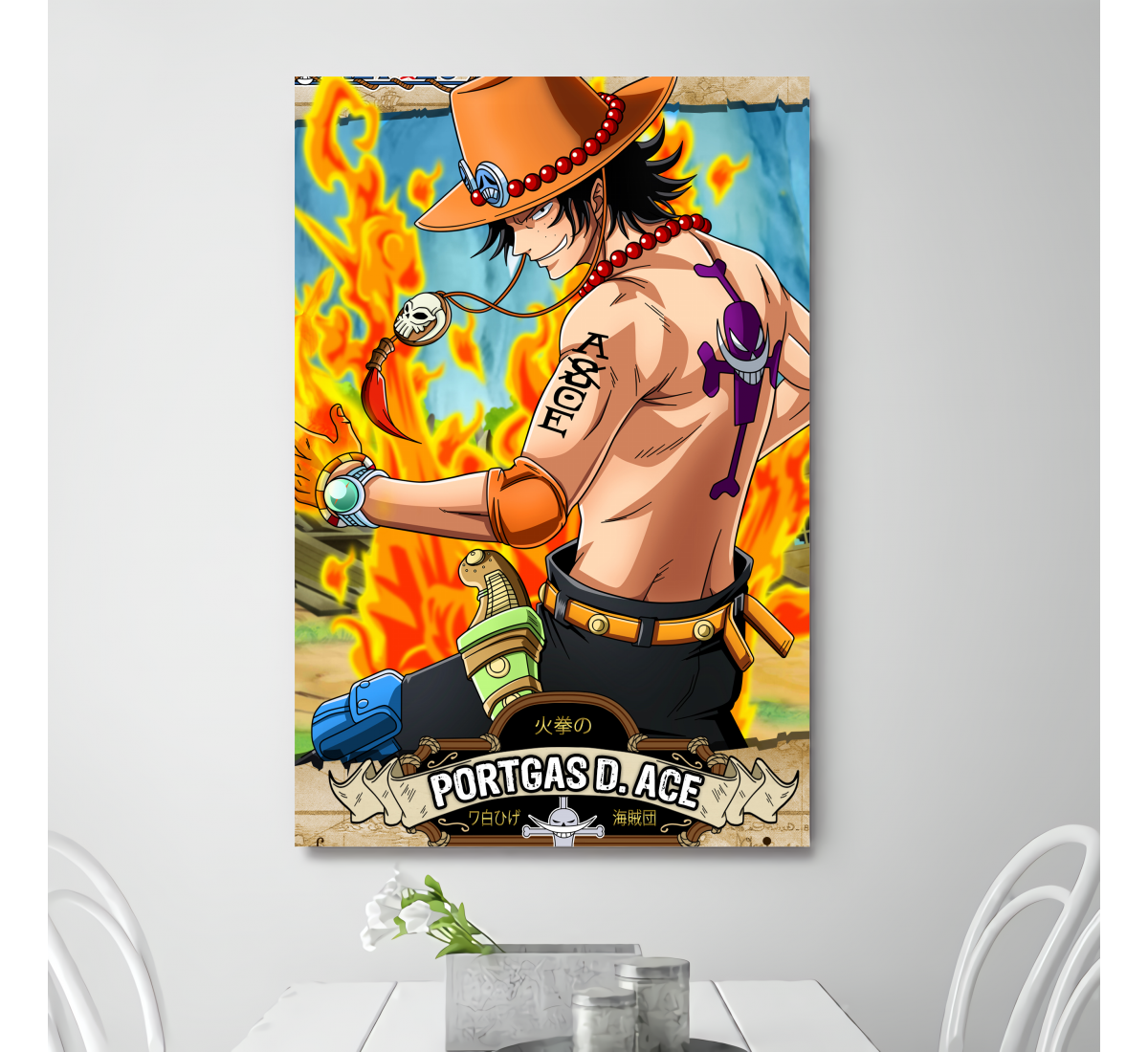 Холст Эйс. Аниме One Piece — купить по цене 900.0000 с доставкой по России