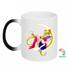 Кружка-хамелеон Sailor Moon. Аниме Sailor moon.
