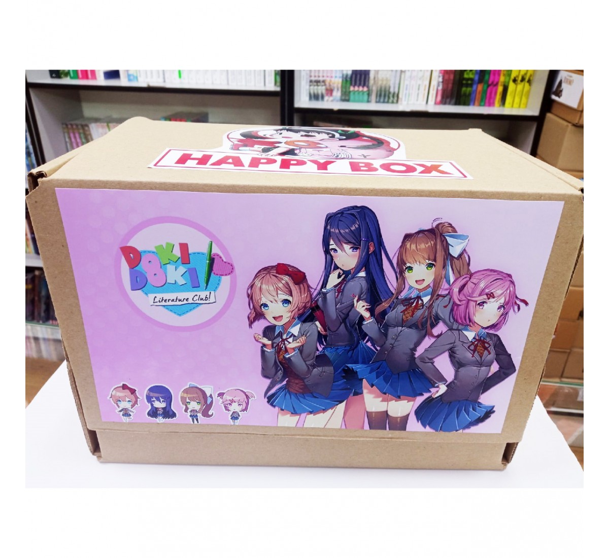 MegaBox Doki Doki. Литературный клуб 34484441 купить в аниме магазине |  Animehappy.ru