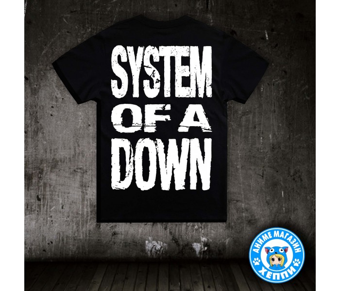 Футболка System of a down. 81267303