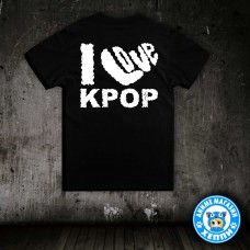 Футболка I love KPOP