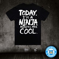 Футболка Today, i'm a ninja.